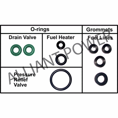 AP0007 | Alliant Fuel Filter Drain Valve Kit - Ford 1994-2003 | bcdiesel.ca