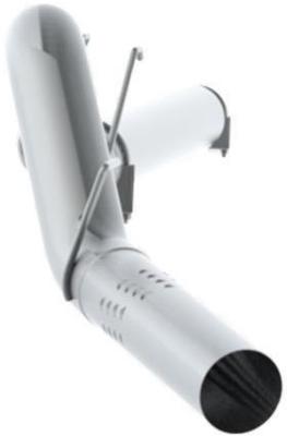 C6254PLM - MBRP 4-inch Down Pipe Back Exhaust - Aluminized NM/NT Ford 2008-2010