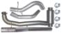 SS871 - Flo-Pro 4-inch Down Pipe Back Exhaust - Stainless - GM 2015.5 - 2016