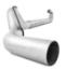 C6147PLM - MBRP 5-inch Turbo Back Exhaust - Aluminized NM/NT Dodge 2013-2017