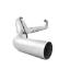 C6145PLM - MBRP 4-inch Turbo Back Exhaust - Aluminized NM/NT Dodge 2013-2018
