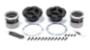 95060 - Warn Premium Locking Hubs - Ford 2005-2018 - Black Finish