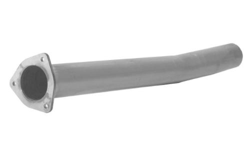 27123 - FloPro 4-inch Cat & DPF Delete Pipe - Aluminized - Dodge C&C 2007.5-2010