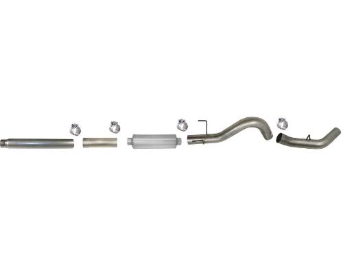 618 - Flo-Pro 5-inch Cat-Back Exhaust - Aluminized - Dodge 2004.5-2007 HO600 EC-QC/SB-LB-Dually, MC/SB