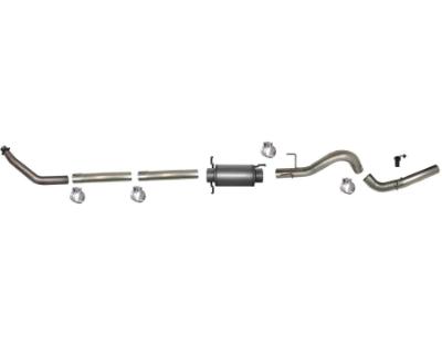 Picture of Mel's Manufacturing 4" Turbo Back Exhaust - Aluminized Dodge 5.9L Cummins 1994-2002 