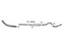 SS805 - Flo-Pro 4-inch Turbo Back Exhaust - Stainless - Dodge 2003-2004 EC-QC/SB-LB-Dually