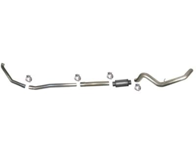 SS831 - Flo-Pro 4-inch Turbo Back Exhaust - Stainless - Ford 1999 - 2003