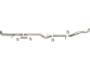 634NM - Flo-Pro 5-inch Down Pipe Back Exhaust - Aluminized - No Muffler - GM 2007 - 2010
