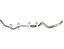 614 - Flo-Pro 5-inch Turbo Back Exhaust - Aluminized Ford 2003-2007 - EC-CC/SB-LB-Dually - Auto Trans