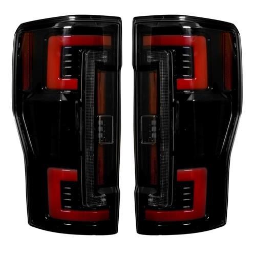 264299BK | Recon OLED Tail Lights (Replaces OEM) - Smoked Lens