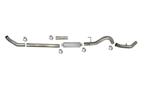 619 - Flo-Pro 5-inch Turbo Back Exhaust - Aluminized - Dodge 2004.5-2007 EC-QC/SB-LB-Dually, MC/SB