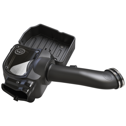 75-5085D - S&B's Cold Air Intake System with a dry and disposable air filter for your 2017-2018 Ford Powerstroke 6.7L diesel