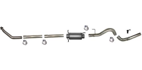 602 - Flo-Pro 5-inch Turbo Back Exhaust - Aluminized - Dodge 1994-2002 RC-EC/SB-LB-Dually