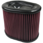 Picture of S&B Cold Air Intake Replacement Filter - Oiled - GMC/Chevy 6.6L Duramax 2011-2016 - New Style Oval Filter