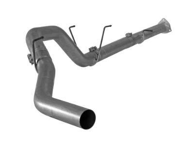 Image de Mel's Manufacturing 4" Down Pipe Back Exhaust - Stainless  Dodge 6.7L Cummins 2013-2018 