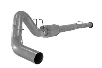 Picture of Mel's Manufacturing 4" Down Pipe Back Exhaust - Stainless Ford 6.4L Powerstroke 2008-2010