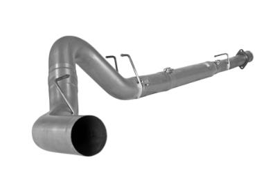 Picture of Mel's Manufacturing 4" Down Pipe Back Exhaust - Stainless  Ford 6.4L Powerstroke 2008-2010