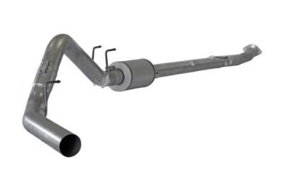 Picture of Mel's Manufacturing 4" Down Pipe Back Exhaust - Aluminized Ford 6.7L Powerstroke 2011-2019 Auto Trans