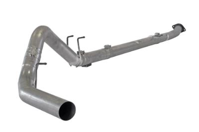 Picture of Mel's Manufacturing 4" Down Pipe Back Exhaust - Stainless  Ford 6.7L Powerstroke 2011-2019 Auto Trans