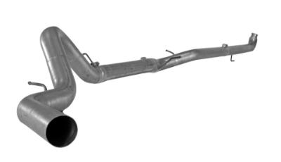 Picture of Mel's Manufacturing 4" Down Pipe Back Exhaust - Aluminized  GMC/Chevy 6.6L Duramax 2007-2010
