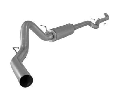 Picture of Mel's Manufacturing 4" Down Pipe Back Exhaust - Aluminized GMC/Chevy 6.6L Duramax 2001-2007