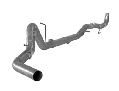 Image de Mel's Manufacturing 4" Down Pipe Back Exhaust - Aluminized  GMC/Chevy 6.6L Duramax 2011-2015 