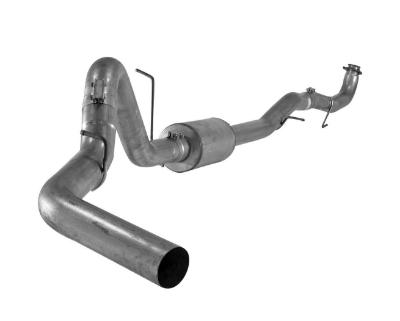 Image de Mel's Manufacturing 4" Down Pipe Back Exhaust - Aluminized GMC/Chevy 6.6L Duramax 2015.5-2016