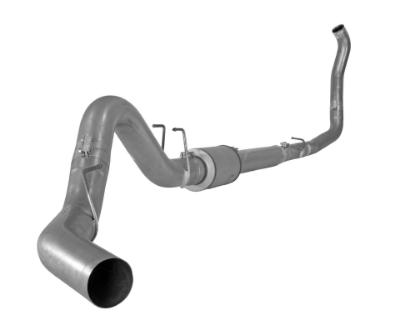 Image de Mel's Manufacturing 4" Turbo Back Exhaust - Stainless Ford 6.4L Powerstroke 2008-2010 Auto Trans