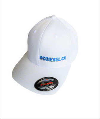 Picture of BC Diesel Classic Flexfit White Ballcap Hat