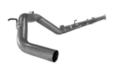 Image de Mel's Manufacturing 4" Down Pipe Back Exhaust - Aluminized Nissan Titan 5.0L Cummins 2016-2019