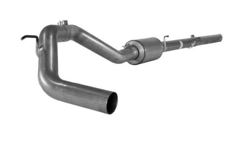 Picture of Mel's Manufacturing 5" Downpipe Back Exhaust - Aluminized Nissan Titan 5.0L Cummins 2016-2018