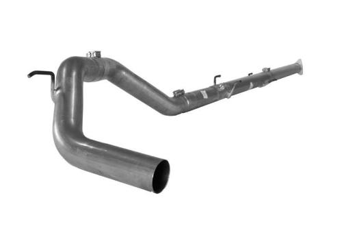 Picture of Mel's Manufacturing 5" Down Pipe Back Exhaust - Aluminized Nissan Titan 5.0L Cummins 2016-2019