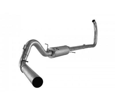 Picture of Mel's Manufacturing 4" Turbo Back Exhaust - Stainless Steel Ford Excursion 6.0L Powerstroke 2003-2005 Auto Trans