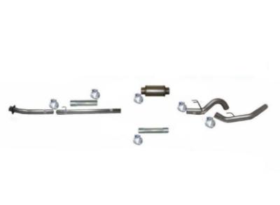 Image de Mel's Manufacturing 5" Down Pipe Back Exhaust - Stainless Ford 6.7L Powerstroke 2020 Auto Trans