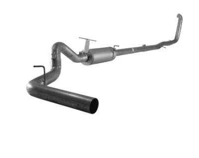 Picture of Mel's Manufacturing 4" Turbo Back Exhaust - Aluminized Ford 7.3L Powerstroke 1999-2003 Cab & Chassis