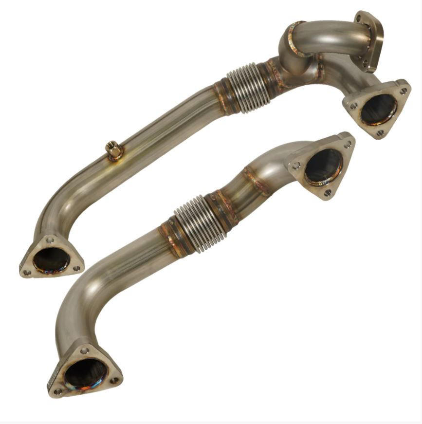 1041484 | BD Diesel Exhaust Manifold & Up-Pipes Set - Ford 6.4L ...