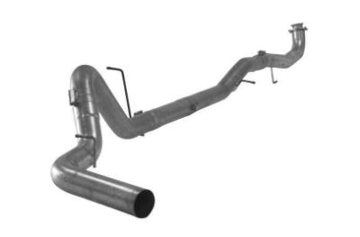 Image de Mel's Manufacturing 4" Down Pipe Back Exhaust - Aluminized GMC/Chevy 6.6L Duramax 2020-2022