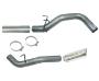 Picture of Mel's Manufacturing 4" DPF Filter Back Exhaust - Aluminized Ford 6.4L Powerstroke 2008-2010