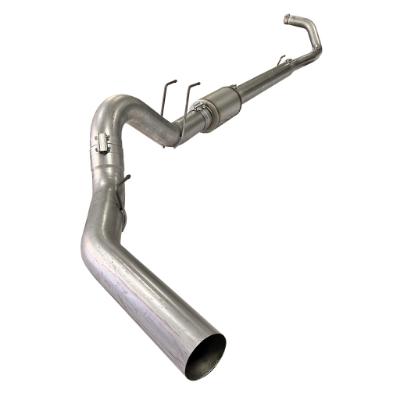 Mel's Manufacturing 5" Turbo Back Exhaust with Muffler - Aluminized Ford 6.7L Powerstroke 2023-2024
