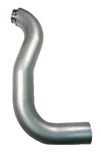  Flo-Pro 4" Turbo Down Pipe - Aluminized Dodge 5.9L Cummins - 1989-1993