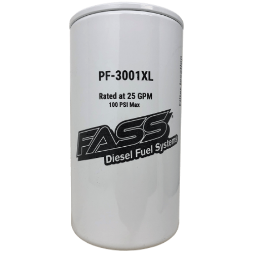 FASS Extended Length Fuel Particulate Filter - Fits FASS Titanium Signature Series Pumps