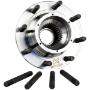 Kryptonite Wheel Bearing & Hub Assembly (With ABS Sensor) - Ford 6.0L/6.4L Powerstroke - 2005-2010 