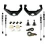 Kryptonite Stage 3 Leveling Kit With Fox Shocks - GM/Chevy 6.6L Duramax - 2001-2010