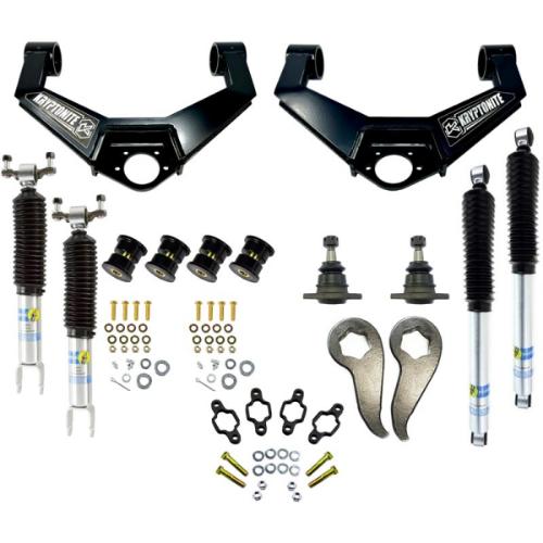 Kryptonite Stage 3 Leveling Kit With Bilstein Shocks - GM/Chevy 6.6L Duramax - 2011-2019