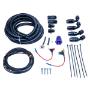 ATS 19-Row Auxiliary Transmission Cooler Kit W/ Dual Fans - Universal