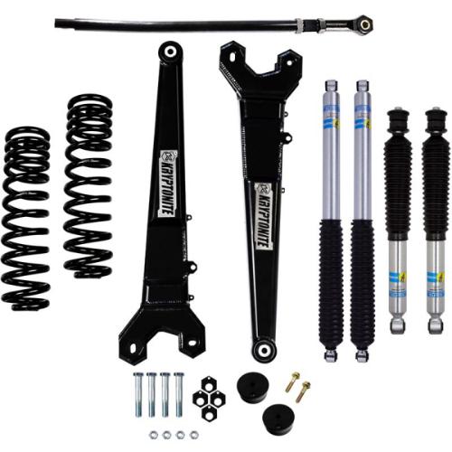 Kryptonite Stage 3 Leveling Kit With Bilstein Shocks - Ford 6.0L/6.4L/6.7L Powerstroke - 2005-2016