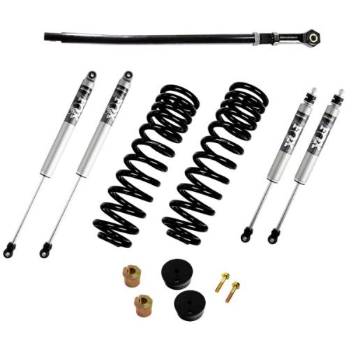 Kryptonite Stage 2 Leveling Kit with Fox Shocks - Ford 6.0L/6.4L/6.7L Powerstroke - 2005-2016