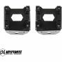 Kryptonite Death Grip 65mm Front Shock Reservoir Mount Kit - GM/Chevy 6.6L Duramax - 2001-2010