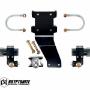 Kryptonite Death Grip Dual Steering Stabilizer Bracket Kit - Ford 6.0L/6.4L/6.7L Powerstroke - 2005-2024