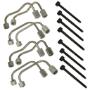 Picture of BD Diesel Fuel Injector Line Set Of 8- Ford 6.7L Powerstroke 2011-2021